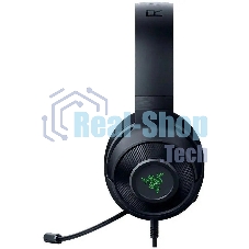 Гарнитура Razer Kraken V3 X (2022) чёрный, проводная, USB, подсветка