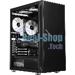 Компьютерный корпус Accord 3501 черный без БП ATX 2xUSB 2.0 1xUSB 3.0 1xUSB3.1 audio bott PSU