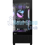 Компьютерный корпус AeroCool/Formula Crystal E1 Floe черный без БП ATX 5x120мм 3x140мм 2xUSB 3.0 1xUSB3.1 audio bott PSU