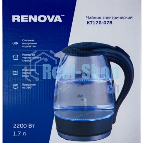 Чайник электрический Renova KT17G-07B
