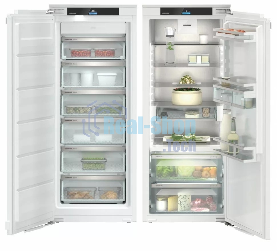 Встраиваемый холодильник Side-by-Side Liebherr IXRF 4555-22 001 BioFresh NoFrost белый (SIFNdi 4556-22 001+IRBci 4550-22 001)