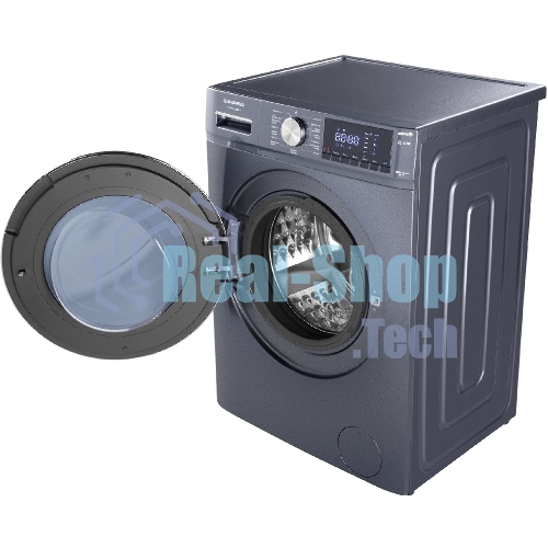 Стиральная машина Maunfeld MFWM1410SB02 темно-серебристый, загрузка фронтальная 10 кг, 1400 об/мин., класс: А+++