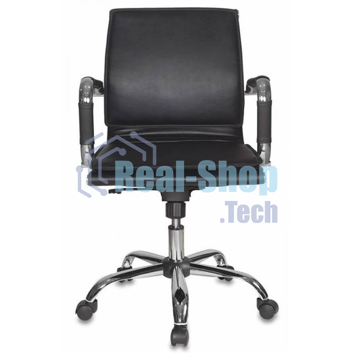 Кресло Бюрократ CH-993-Low/Black черный, экокожа