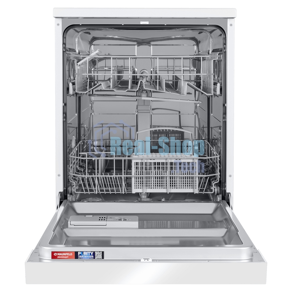 Посудомоечная машина Maunfeld MWF60120W, белый, 59.5 см, 12 компл., сушка конденсационная, 49 дБ, класс A++