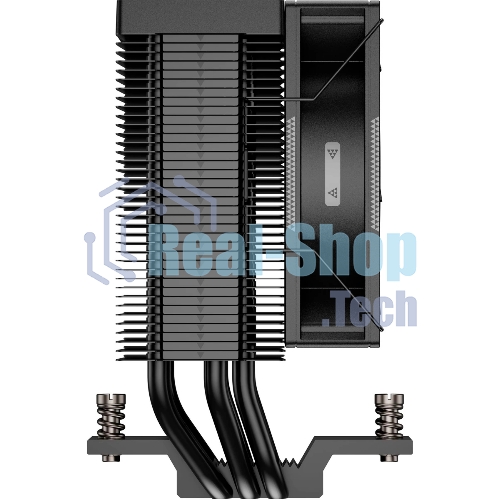 Устройство охлаждения(кулер) PcCooler R300 BK Soc-AM5/AM4/1200/1700/1851 черный 4-pin 18-30dB Al+Cu 150W Ret (R300-BKNWYX-US)