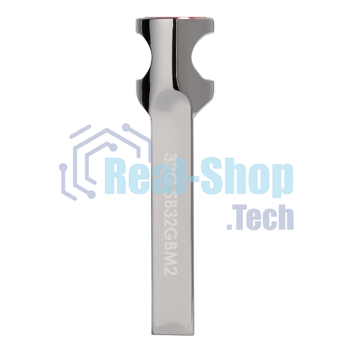 Флешка USB Smartbuy M2 Meta (SB32GbM2), 32Gb, USB 3.0/3.1, R/W 100/90, стальной