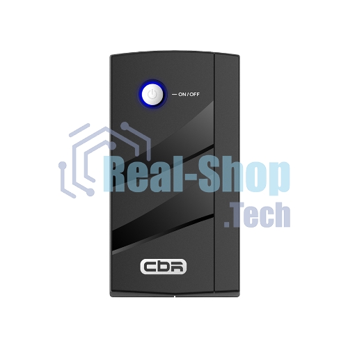 Источник бесперебойного питания CBR ELN-675T-2F-LD Line Interactive 675VA/360W 5Ah12V 2 x Shuko