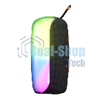 Колонка портативная Ural Молния Огонь черный/оранжевый 35W 1.1 BT/3.5Jack/USB-C 10м 2200mAh (без.бат)
