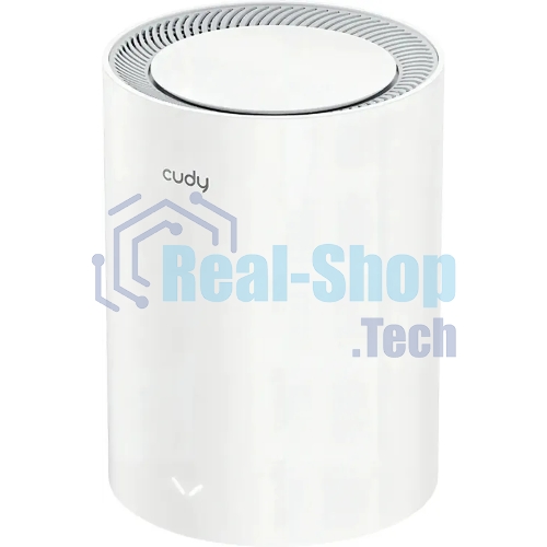 Маршрутизатор Cudy BE3600 Wi-Fi 7 Mesh Solution Gigabit Dual Band 1-Pack, Chipset Broadcom, 802.11be/ax/ac/a/b/g/n, 2882Mbps at 5GHz + 688Mbps at 2.4GHz, 3 x 10/100/1000Mbps Ports, Internal antennas, Zerotier/PPTP/L2TP/OpenVPN/WireGuard, MLO, MU-MIMO, Guest network, WPS, DDN