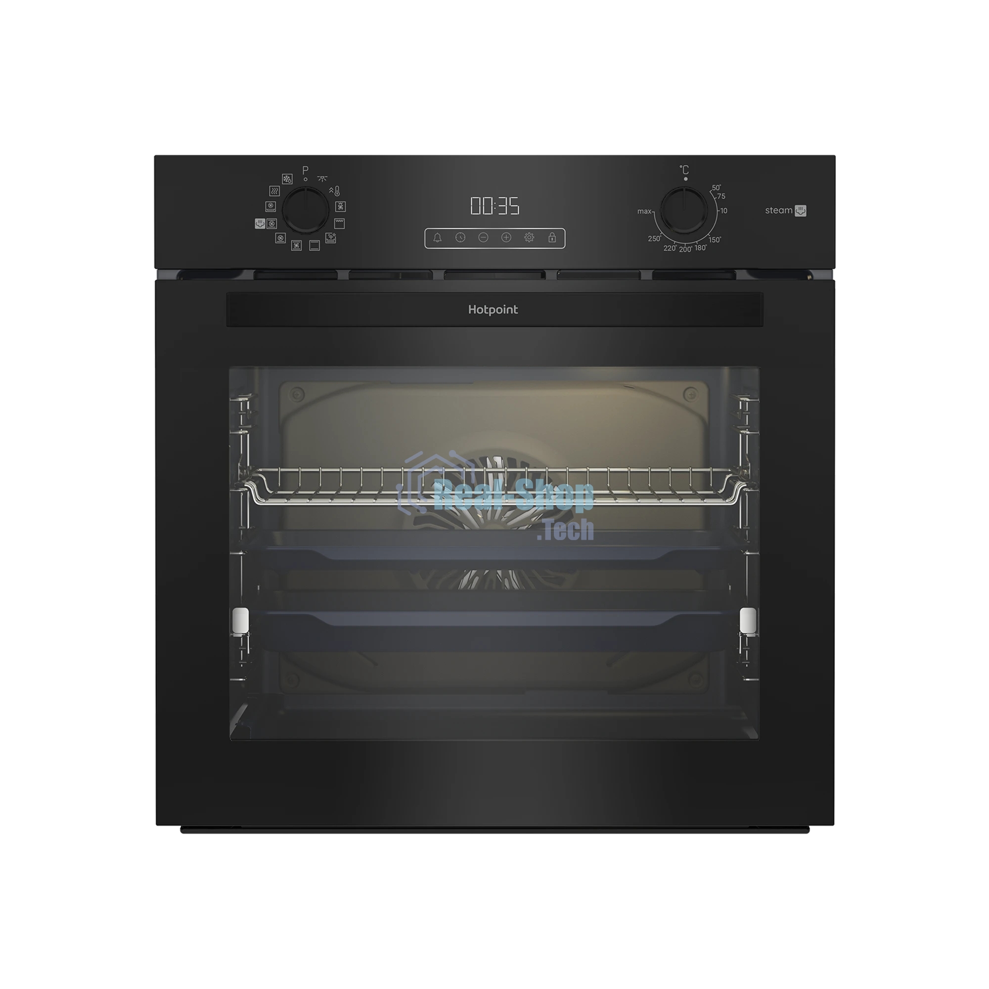 Духовой шкаф электрический Hotpoint HSTF 1231 JSAH BLG черный