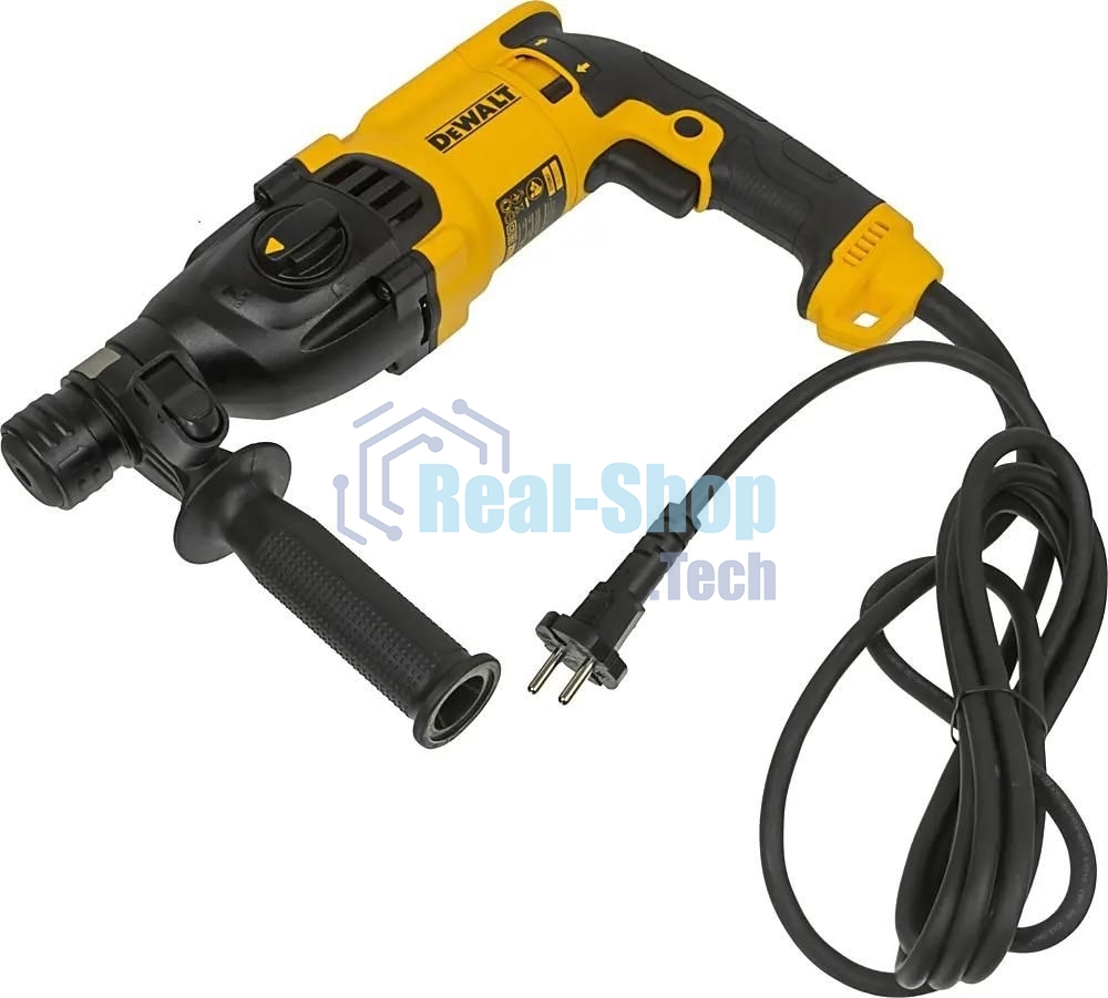 Перфоратор DeWalt D25133K-QS, SDS-plus, 800 Вт, 2,8 Дж, от сети