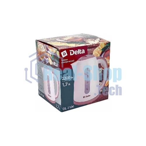 Чайник электрический Delta DL-1106 бежевый