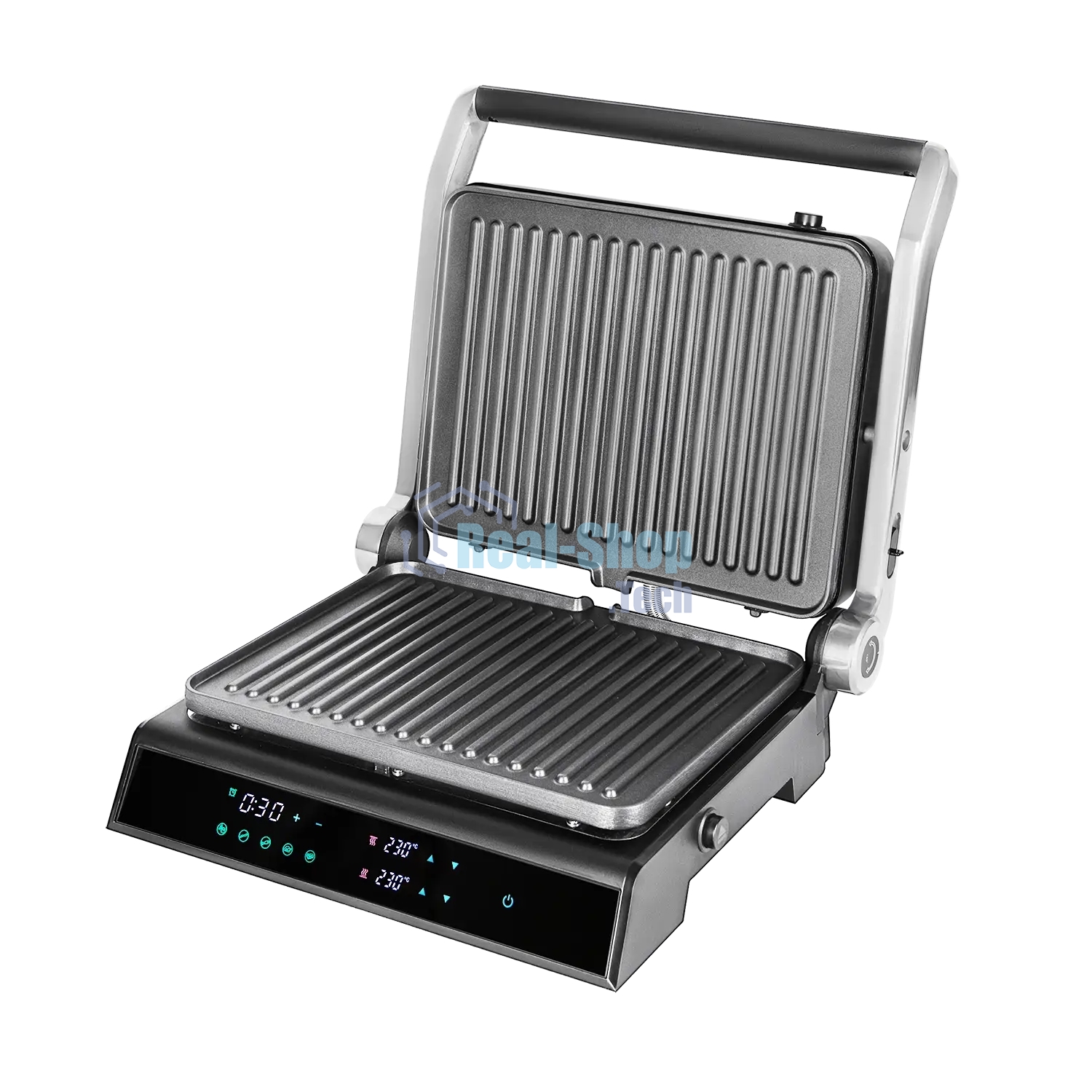 Гриль электрический Red Solution G807D 1950Вт черный