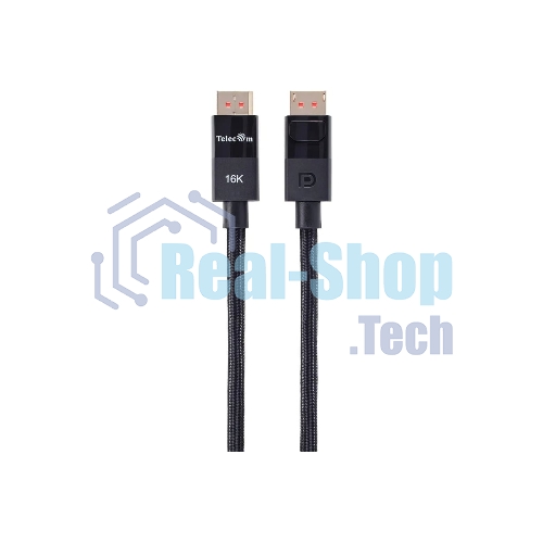 Кабель соединительный Telecom DP-DP 2.1V 80 Gbs 16K@60Hz 3м, медь, TCG865-3M