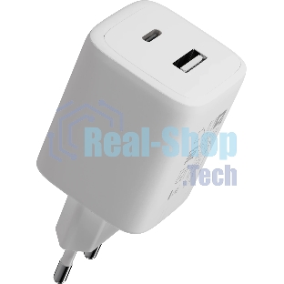 Сетевое зарядное устройство Defender UPA-145 45W, USB A+C, белый