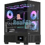 Компьютерный корпус AeroCool/Formula Crystal E1 Floe черный без БП ATX 5x120мм 3x140мм 2xUSB 3.0 1xUSB3.1 audio bott PSU