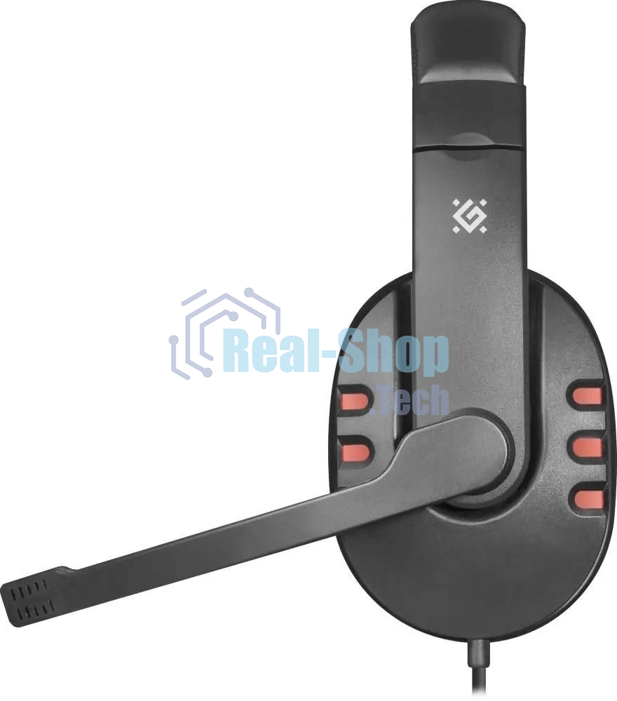 Гарнитура Defender Warhead G-160 чёрный, проводная