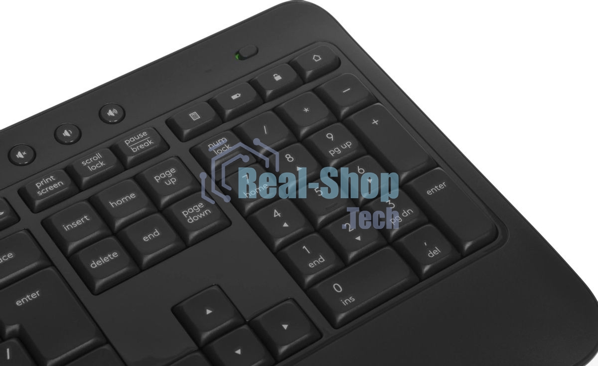 Комплект клавиатура+мышь Logitech MK540 Advanced беспроводной, USB, 1000 DPI, чёрный