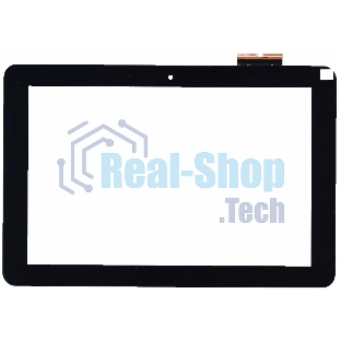 Сенсорное стекло (тачскрин) для Asus Transformer Book T101HA, черное