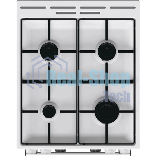 Плита комбинированная Gorenje GK5C60WJ белый, конфорок 4 газовых, духовка 62 л, 50 см x 85 см x 59.4 см