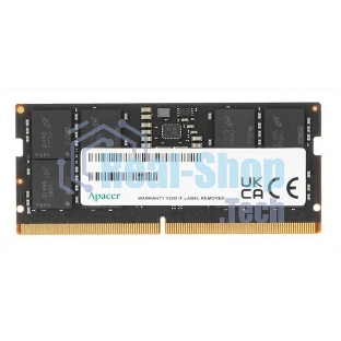 Оперативная память Apacer, DDR5, 16Gb (1x16Gb), 5600MHz, CL40, SO-DIMM