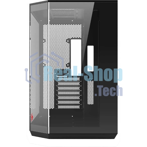 Компьютерный корпус Bloody BD-CC109 черный без БП ATX 10x120мм 2xUSB3.0 audio