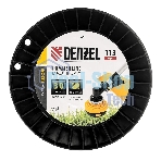 Леска для триммера Denzel зубчатый квадрат, 3,0мм х 113м, на DIN катушке FLEX CORD