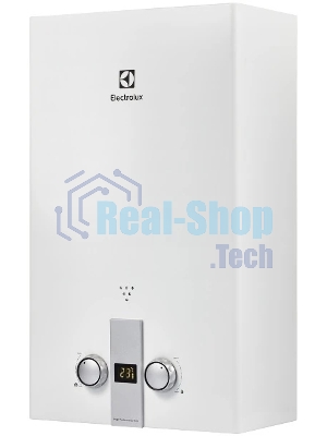 Водонагреватель газовый Electrolux GWH 10 High Performance Eco белый, проточный, 10 л/мин, 20 кВт