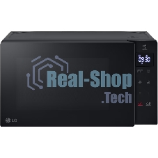 Микроволновая печь LG MH6032GAS черный, 20 л, 700 Вт, переключатели - сенсор