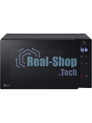 Микроволновая печь LG MH6032GAS черный, 20 л, 700 Вт, переключатели - сенсор