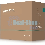 Компьютерный корпус Deepcool CG580 4F V2 без БП, боковое окно (панорама), 4x120мм ARGB PWM вентилятора, черный, ATX (R-CG580-BKADA4-G-2)