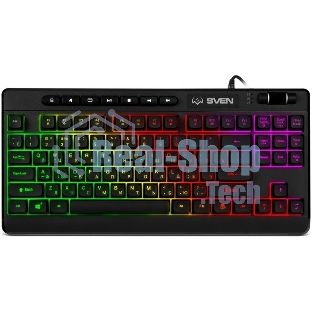 Клавиатура SVEN KB-G8200 проводная, USB Type-A, чёрный