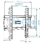 Кронштейн для телевизора Arm Media PLASMA-5 черный 15