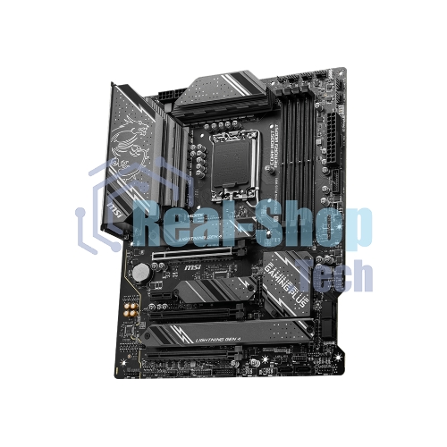 Материнская плата MSI Z790 GAMING PLUS WIFI, LGA 1700, 4xDDR5, 1xPCIe 5.0 x16, 1xPCIe 4.0 x16, 4xM.2, 6xSATA, 1xHDMI, 1xDP, 2.5 Gigabit Ethernet, 7.1 аудио, ATX