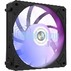 Вентилятор для корпуса Alseye i12B-K10 черный, 120 мм, 1800 об/мин, 33.2 дБ, 4 pin