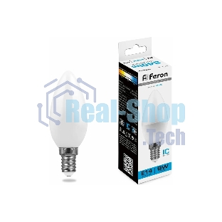 Лампа светодиодная Feron LB-570 9W 230V E14 6400K