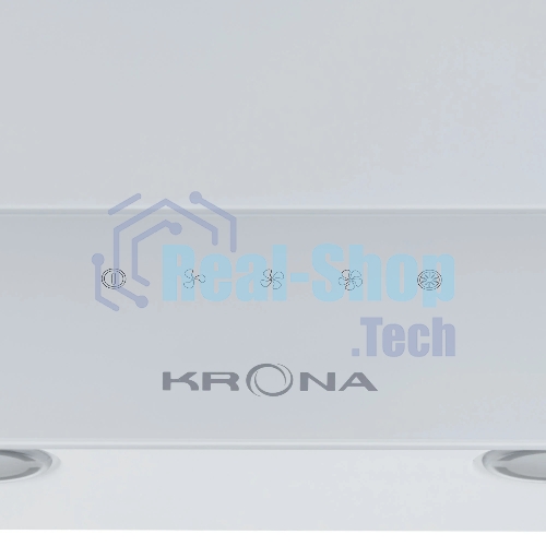 Наклонная вытяжка Krona HELGA 600 белый S