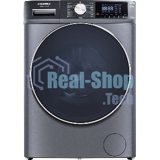 Стиральная машина Maunfeld MFWM1410SB02 темно-серебристый, загрузка фронтальная 10 кг, 1400 об/мин., класс: А+++