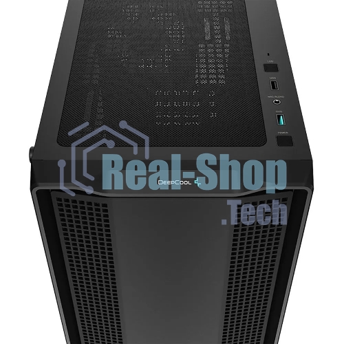 Компьютерный корпус DeepCool CC360 ARGb (R-CC360-BKAPM3-G-1) (mATX, без БП, 2xUSB, с окном)