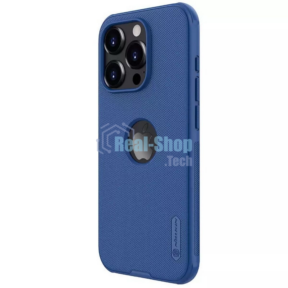 Чехол Super Frosted Shield Pro, синий, (AP IP15 Pro)