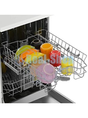 Посудомоечная машина HOTPOINT HFS 1C57, белый, 44.8 см, 10 компл., 49 дБ, класс A