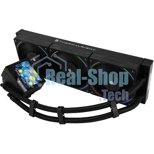 Система жидкостного охлаждения Thermalright Mjolnir Vision 360 ARGB Soc-AM5/AM4/1151/1200/2066/2011/1700 черный 4-pin 27dB Al LCD Ret (M-VISION-360-BL-ARGB)