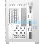 Компьютерный корпус Bloody BD-CC108 белый без БП mATX 9x120мм 2xUSB 3.0 audio bott PSU