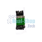 Хомут кабельный КСС 4х150 нейл. черный (уп. 100 шт) Fortisflex 49410