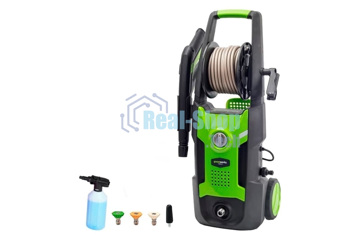 Мойка высокого давления GreenWorks GPWG4II 130 bar электрическая (5106507)