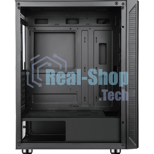 Компьютерный корпус Accord 3501 черный без БП ATX 2xUSB 2.0 1xUSB 3.0 1xUSB3.1 audio bott PSU