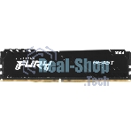 Оперативная память Kingston Fury Beast, DDR4, 64GB (4x16GB), 3600MHz, CL18, DIMM, радиатор, черный