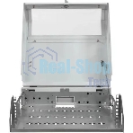 Шкаф коммутационный NTSS (NTSS-SOHO5U) настенный 5U 520x140 мм пер. дв. стекл несъемн. бок. пан. 80 кг белый IP20