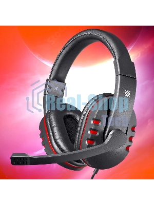 Гарнитура Defender Warhead G-160 чёрный, проводная