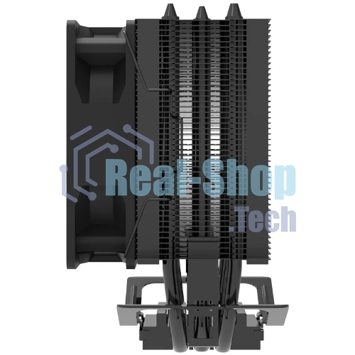 Кулер ZALMAN CNPS4X BLACK, 92мм FAN, 3 HEAT PIPES, 4-PIN PWM, 800-2000 RPM, 29DBA, HYDRO BEARING, LGA1700/1200/115x, AM5/AM4/AM3
